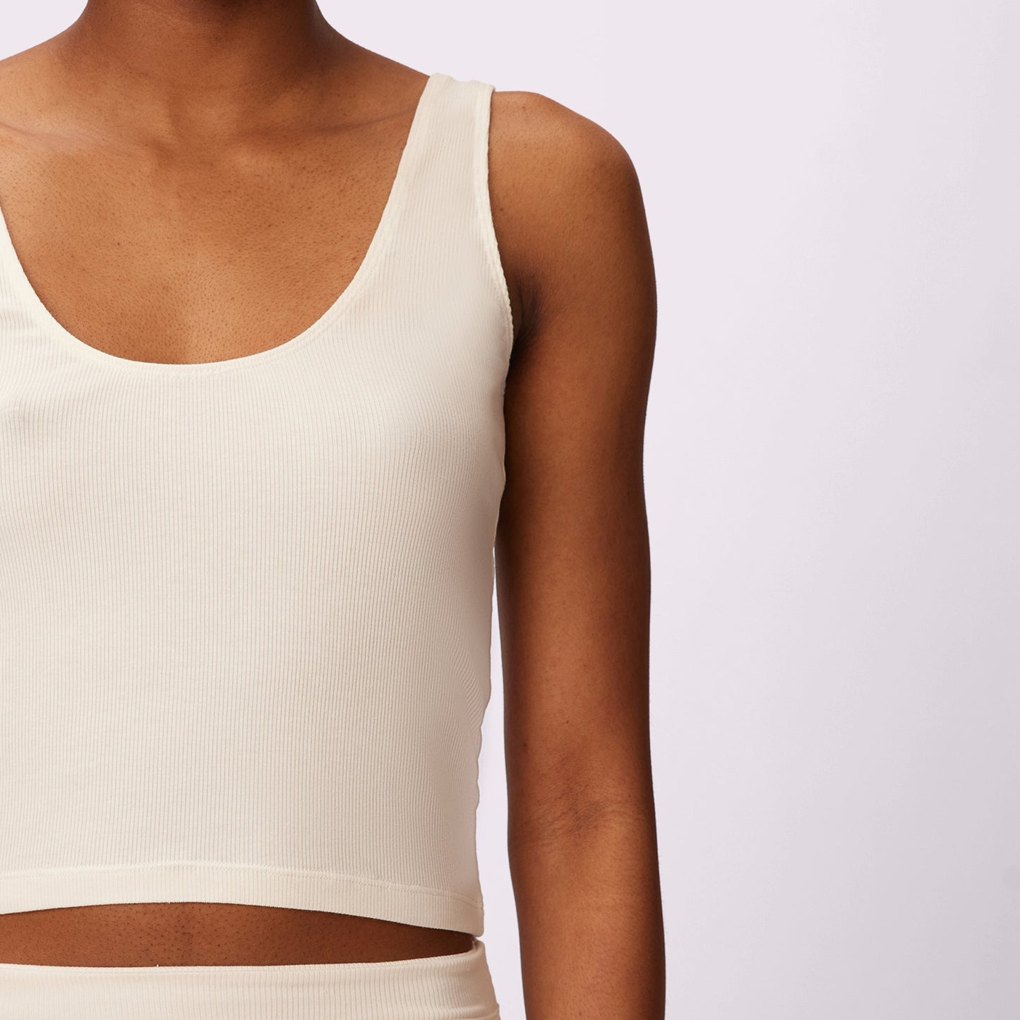 Scoop Tank | Lush Rib | Archive (Cloud)