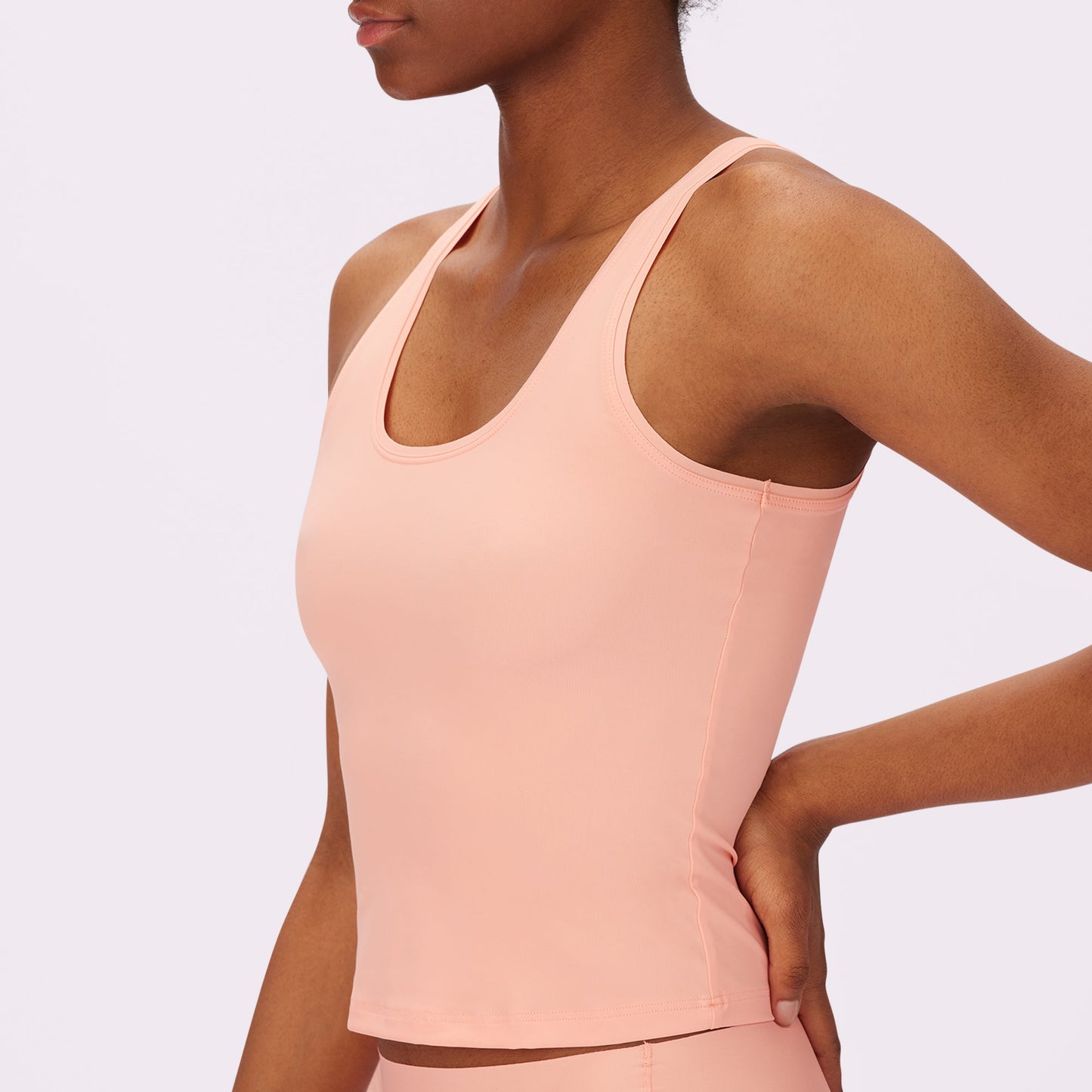 Scoop Neck Tank | Seamless Universal | Archive (Peach Jelly)