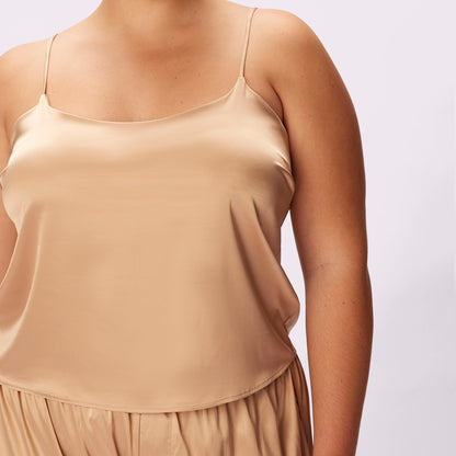 Dream Scoop Cami | Luxe Satin | Archive (Toasted Almond)