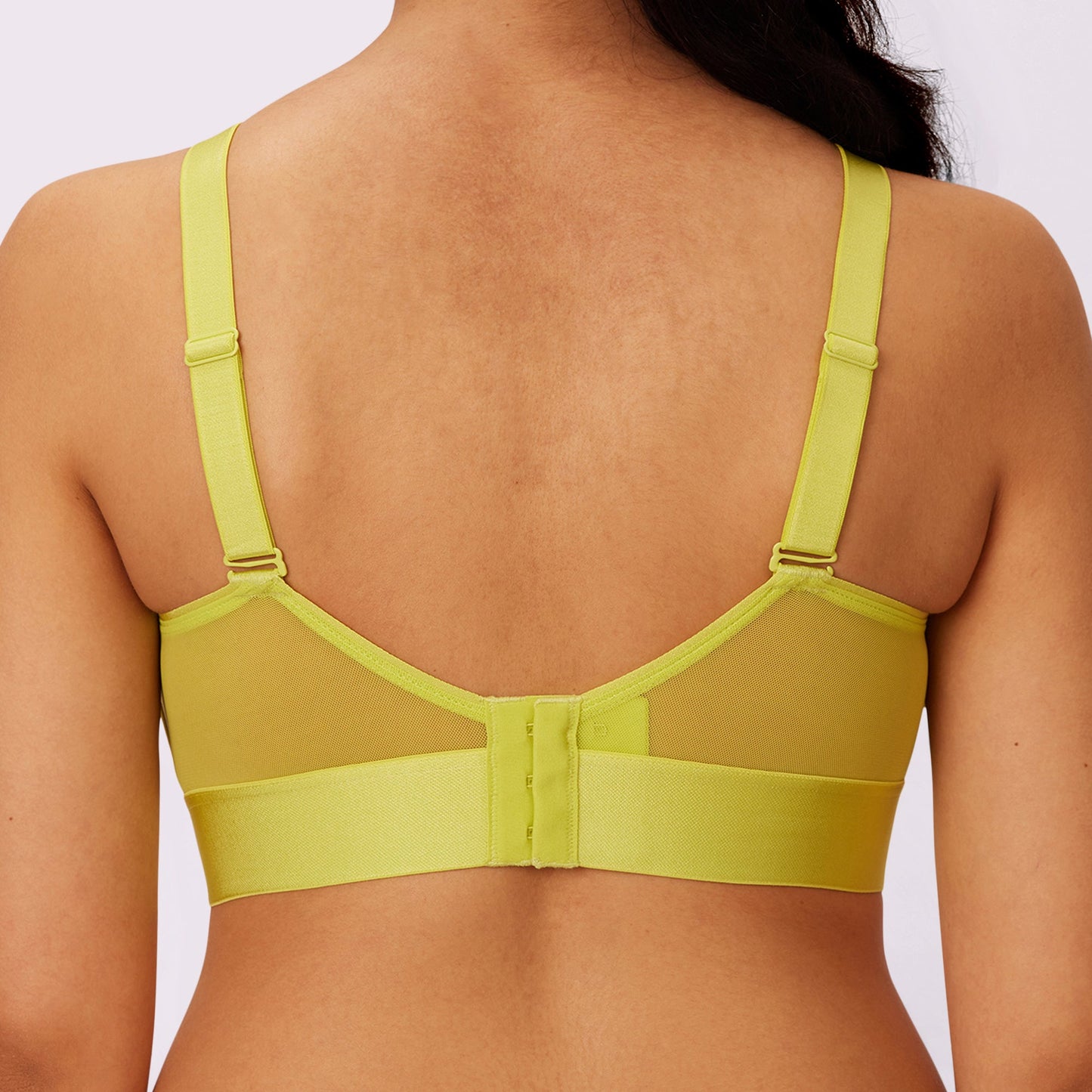 Luxe Mesh Scoop Bralette | Silky Mesh (Eightball)