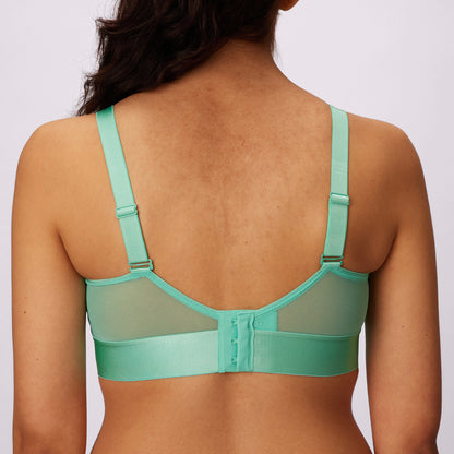Luxe Mesh Scoop Bralette | Silky Mesh (Eightball)