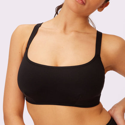 Vintage Soft Scoop Bralette | New:Cotton (Eightball)
