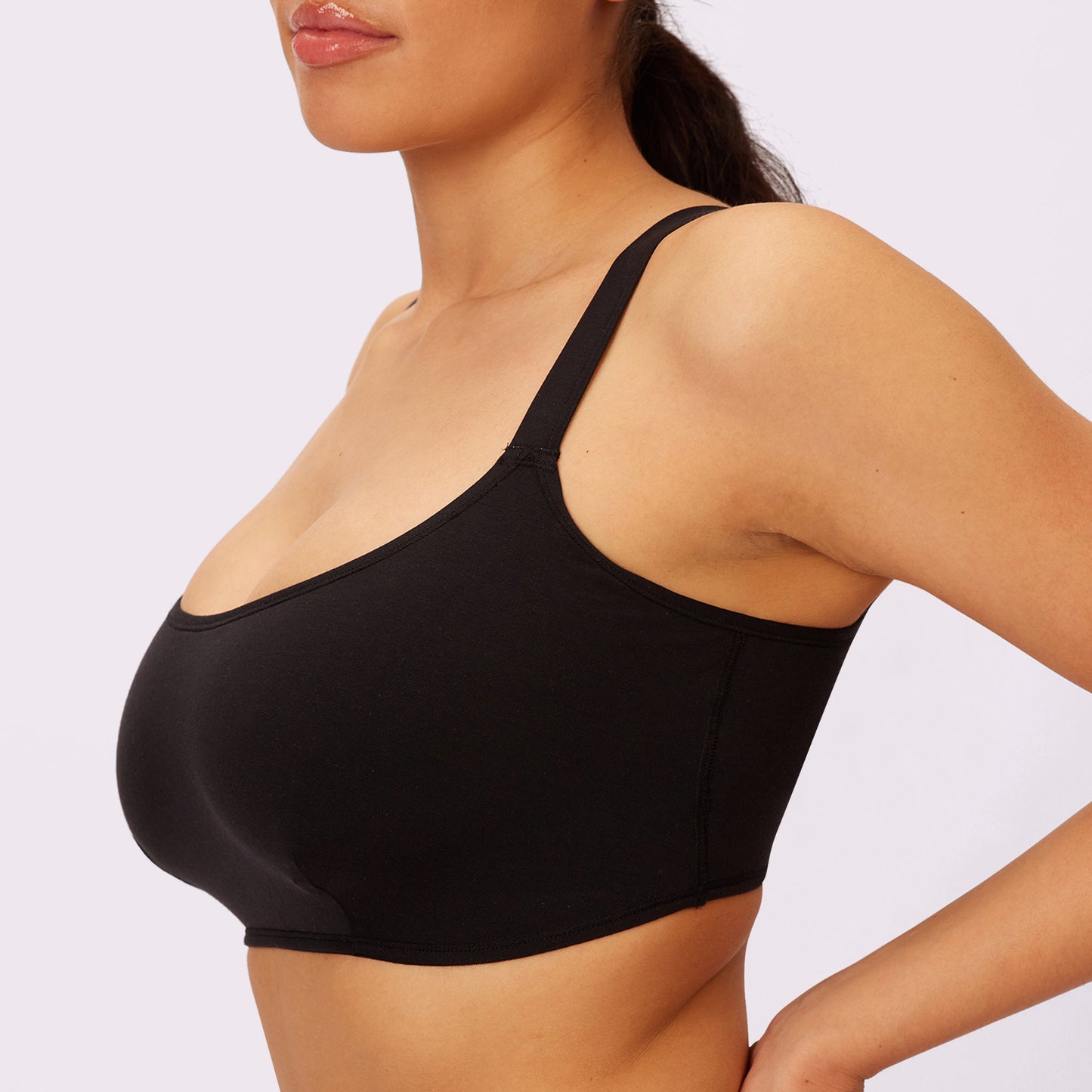 Vintage Soft Scoop Bralette | New:Cotton (Eightball)
