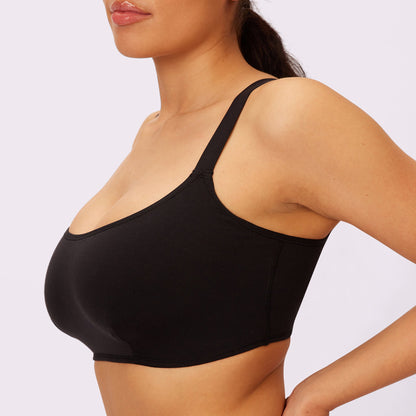 Vintage Soft Scoop Bralette | New:Cotton (Eightball)