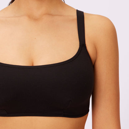 Vintage Soft Scoop Bralette | New:Cotton (Eightball)