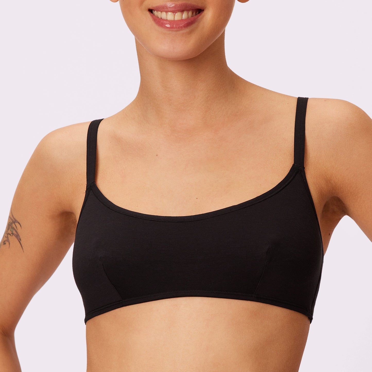 Vintage Soft Scoop Bralette | New:Cotton (Eightball)