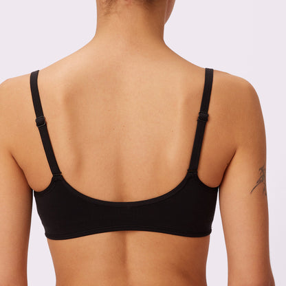 Vintage Soft Scoop Bralette | New:Cotton (Eightball)