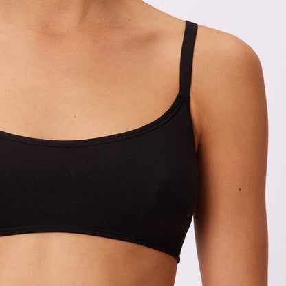 Vintage Soft Scoop Bralette | New:Cotton (Eightball)
