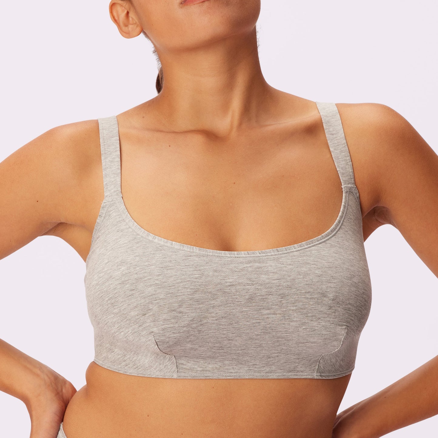 Vintage Soft Scoop Bralette | New:Cotton (Eightball)