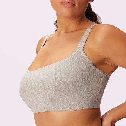 Vintage Soft Scoop Bralette | New:Cotton (Eightball)