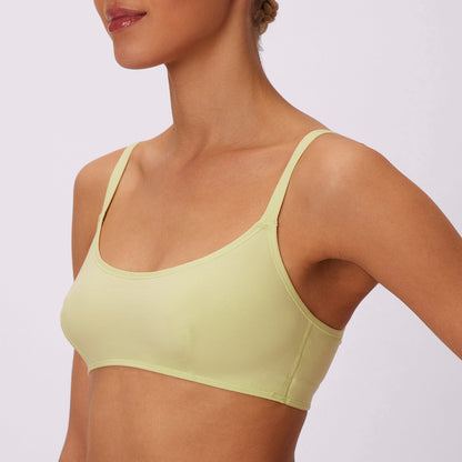 Vintage Soft Scoop Bralette | New:Cotton | Archive (Lime Fizz)