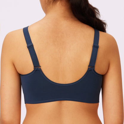 Vintage Soft Scoop Bralette | New:Cotton | Archive (Midnight)