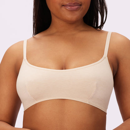 Vintage Soft Scoop Bralette | New:Cotton (Eightball)
