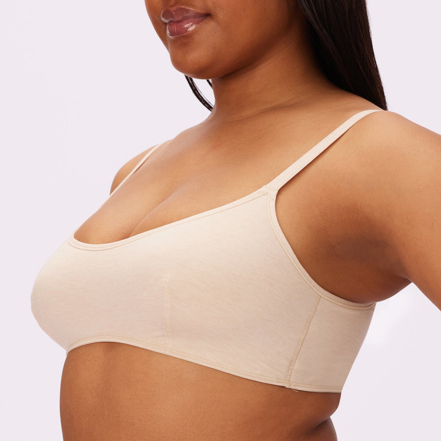 Vintage Soft Scoop Bralette | New:Cotton (Eightball)
