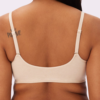 Vintage Soft Scoop Bralette | New:Cotton (Eightball)