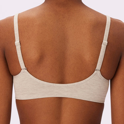 Vintage Soft Scoop Bralette | New:Cotton (Eightball)
