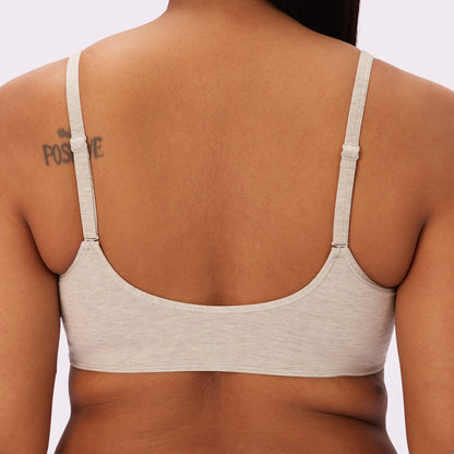 Vintage Soft Scoop Bralette | New:Cotton (Eightball)