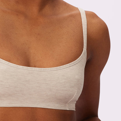 Vintage Soft Scoop Bralette | New:Cotton (Eightball)