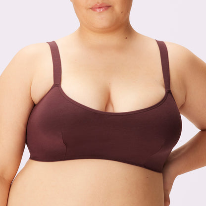 Vintage Soft Scoop Bralette | New:Cotton (Eightball)