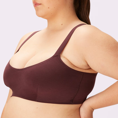 Vintage Soft Scoop Bralette | New:Cotton (Eightball)
