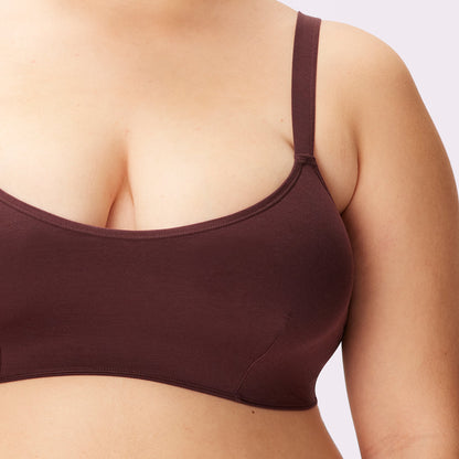Vintage Soft Scoop Bralette | New:Cotton (Eightball)