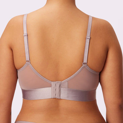 Luxe Mesh Scoop Bralette | Silky Mesh (Eightball)
