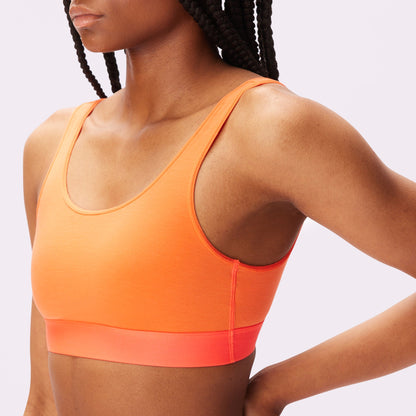 Plunge Back Scoop Bralette | New:Cotton | Archive (Spritz)