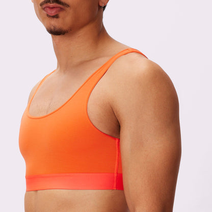 Plunge Back Scoop Bralette | New:Cotton | Archive (Spritz)