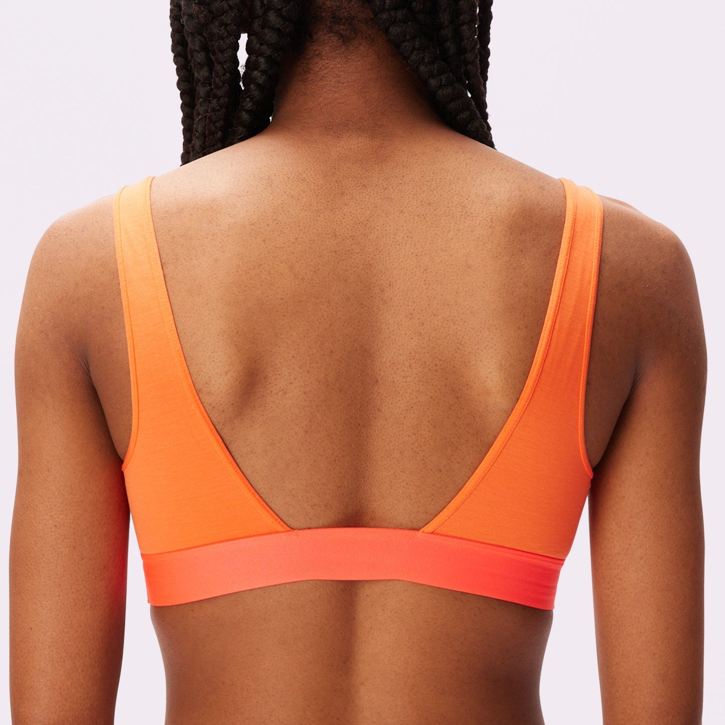 Plunge Back Scoop Bralette | New:Cotton | Archive (Spritz)