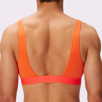 Plunge Back Scoop Bralette | New:Cotton | Archive (Spritz)