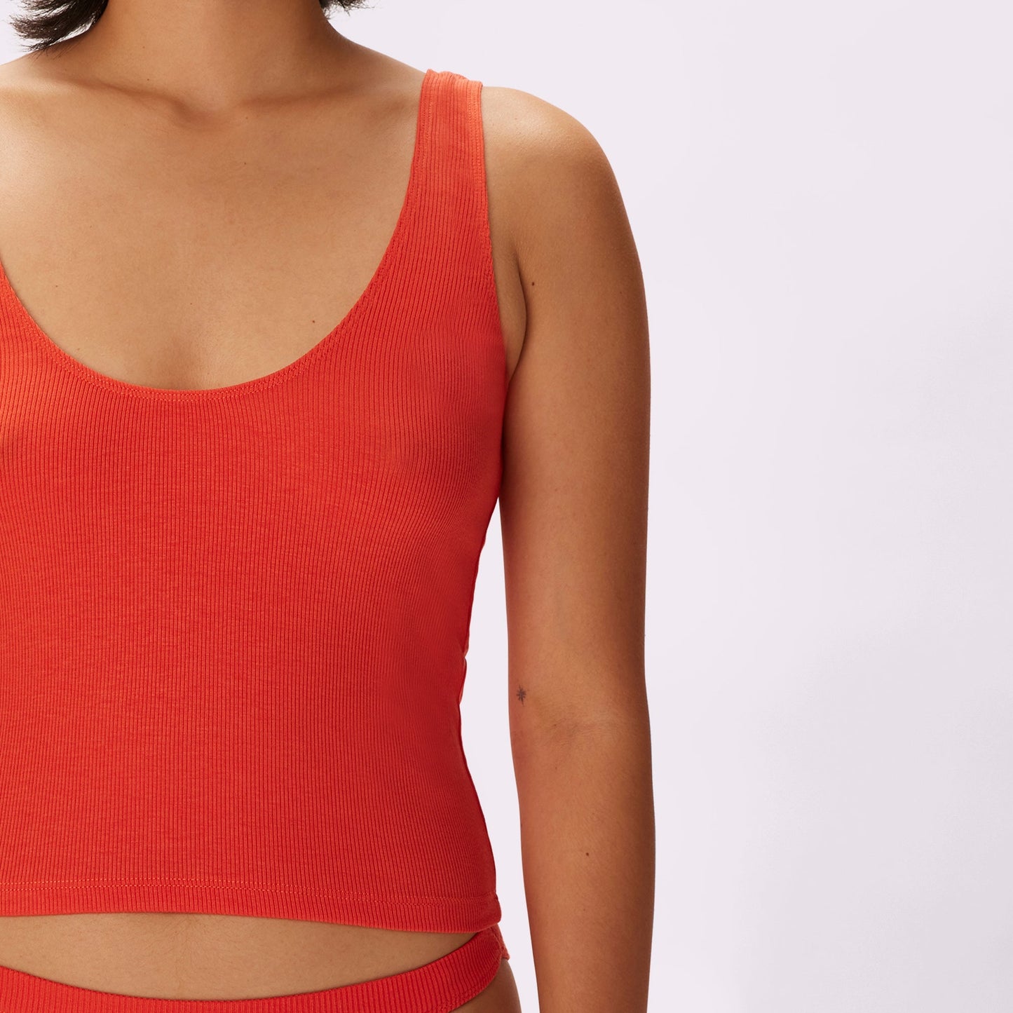 Scoop Tank | Lush Rib | Archive (Varsity)