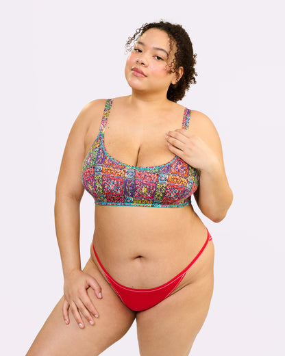 Vintage String Cheeky | New:Cotton (Balloon)
