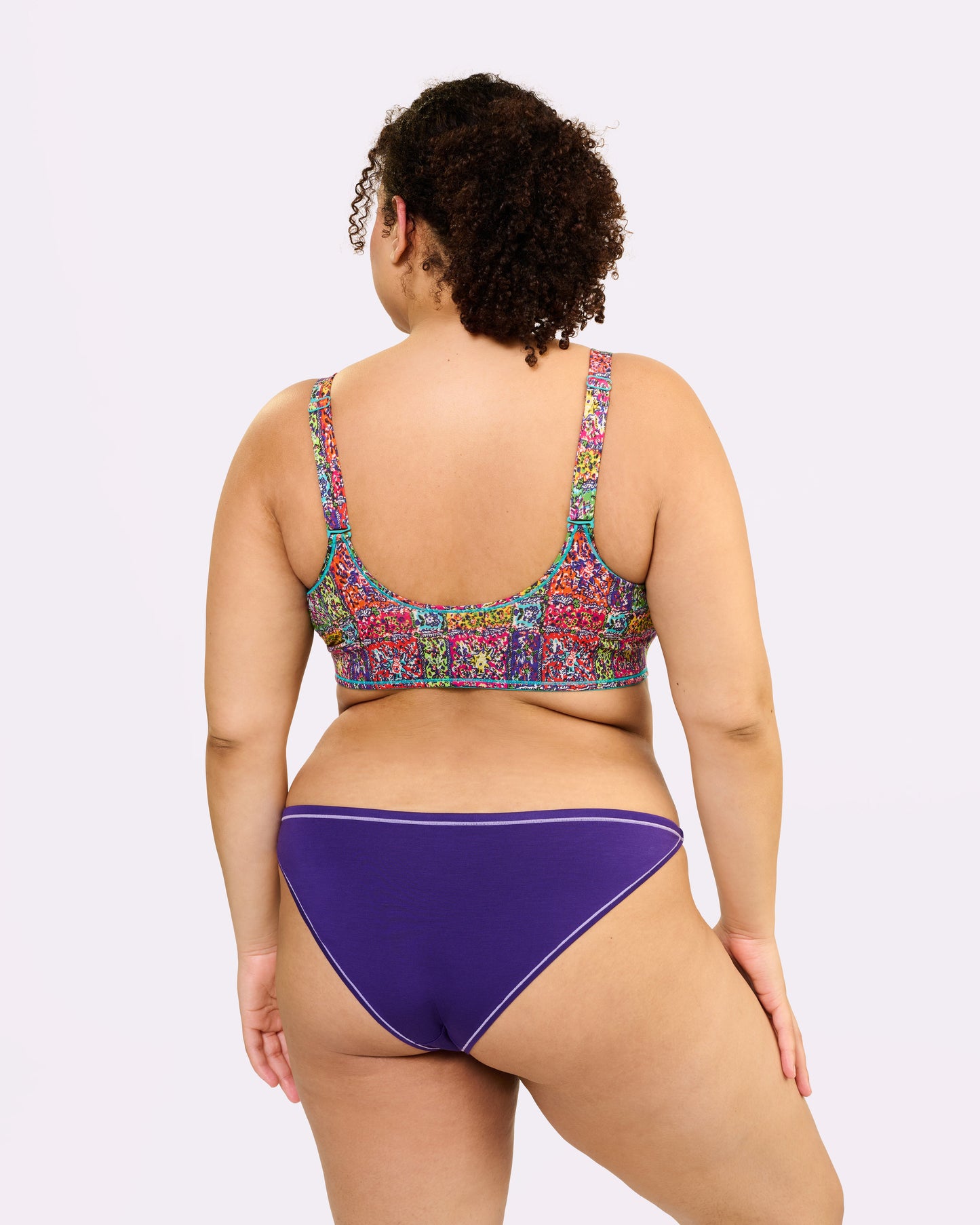 Vintage String Cheeky | New:Cotton (Royal)