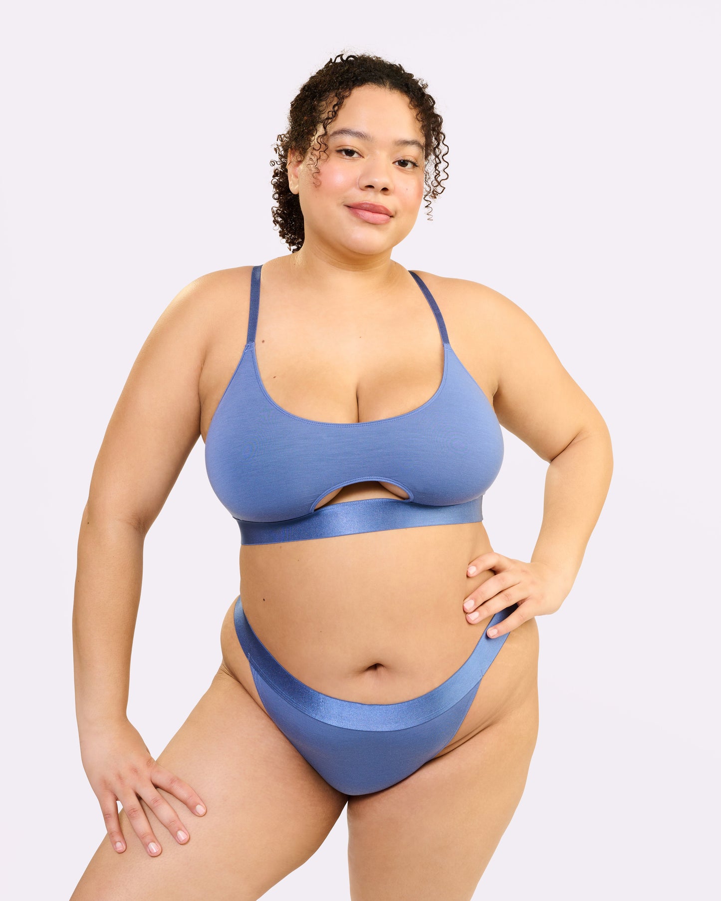 Comfy High Cut Cheeky | New:Cotton (Dew Drop)