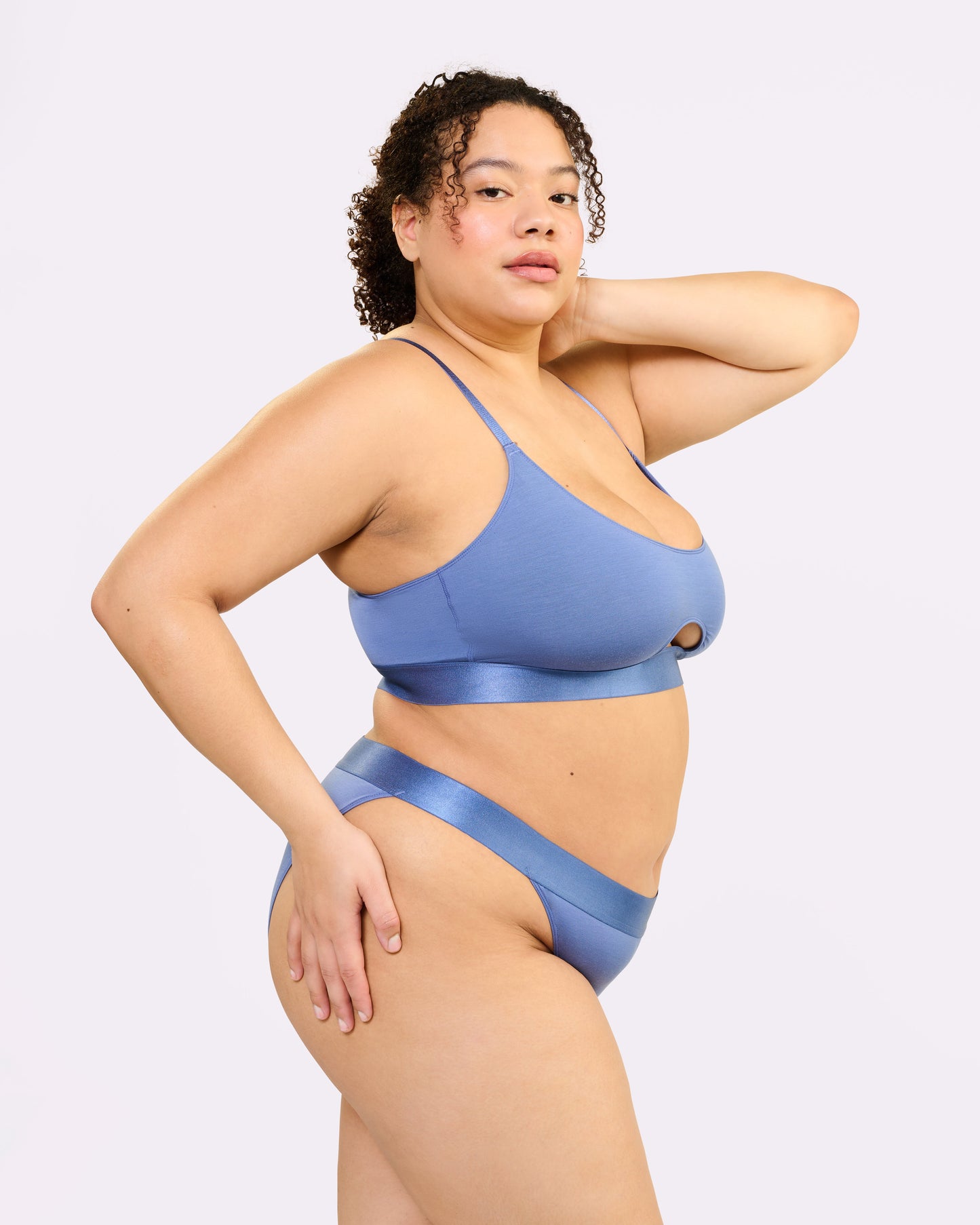 Comfy High Cut Cheeky | New:Cotton (Dew Drop)
