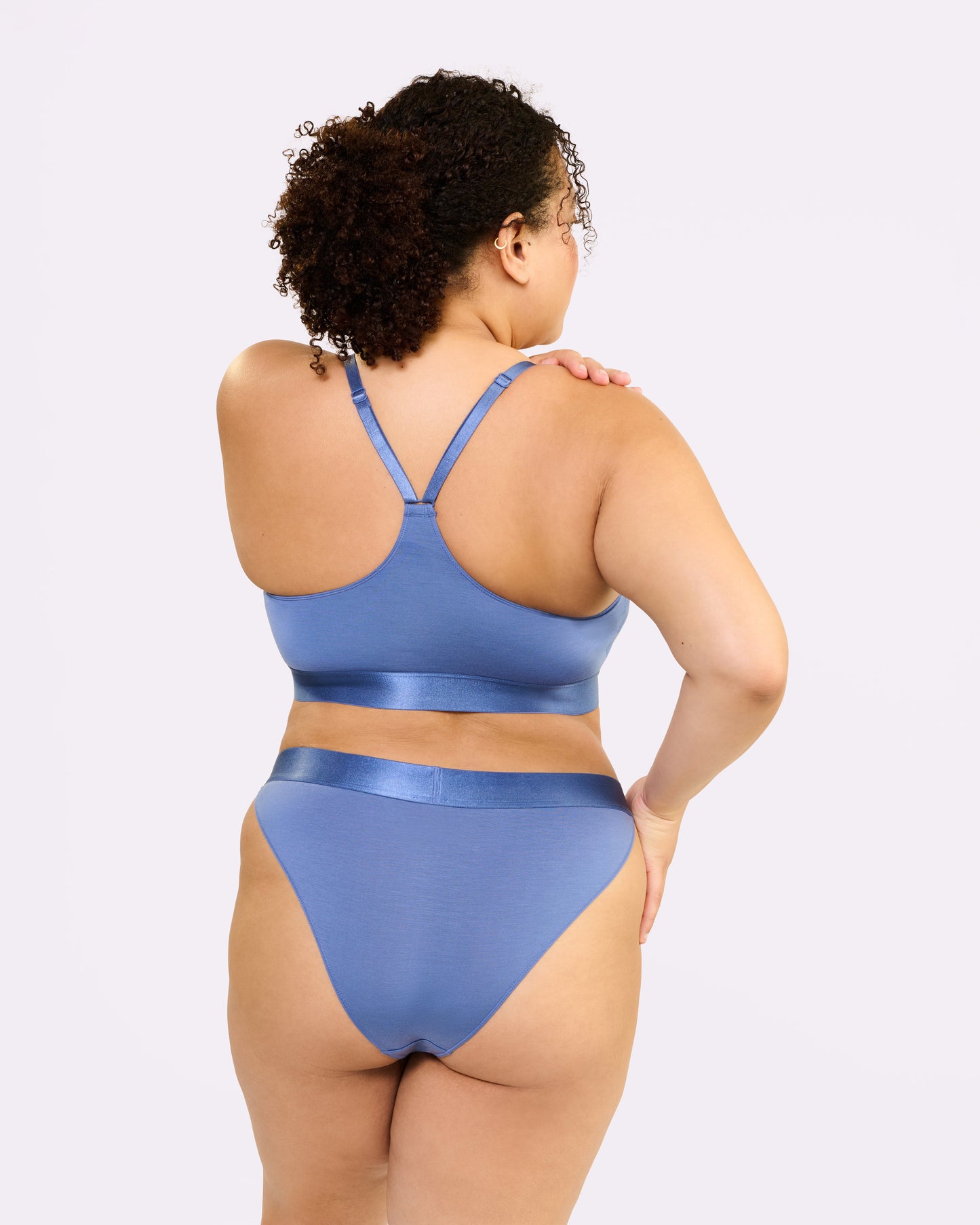 Comfy High Cut Cheeky | New:Cotton (Dew Drop)