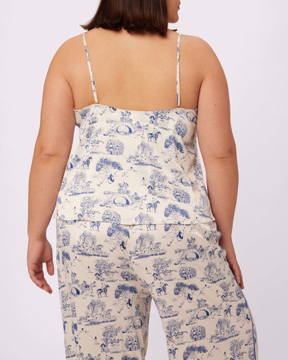 Dream Scoop Cami | Luxe Satin (Toile Cloud)