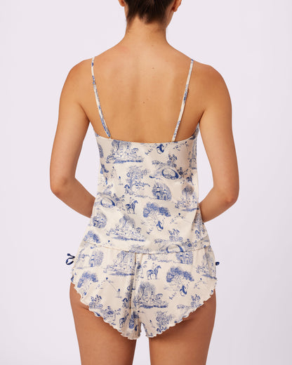 Dream Scoop Cami | Luxe Satin (Toile Cloud)