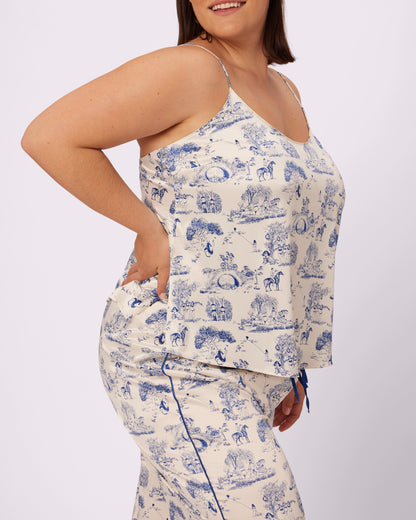 Dream Scoop Cami | Luxe Satin (Toile Cloud)