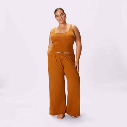 Cloud Sleep Pocket Pant | SuperSoft (Crushed Berry Plaid)