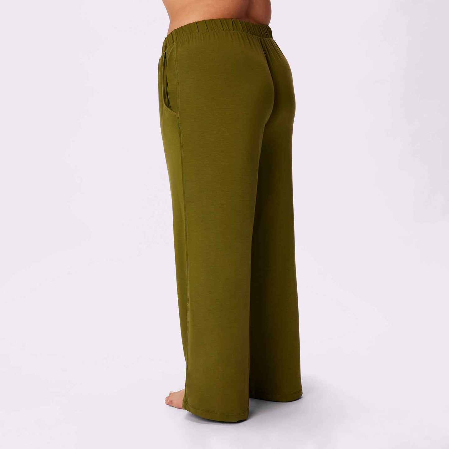 Cloud Sleep Pocket Pant | SuperSoft (Crushed Berry Plaid)