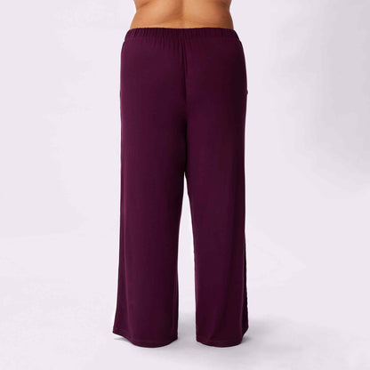 Cloud Sleep Pocket Pant | SuperSoft (Crushed Berry Plaid)