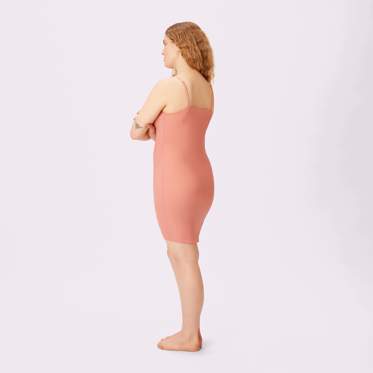 Luxe Layered Mesh Dress | Silky Mesh | Archive (Pink Canyon)