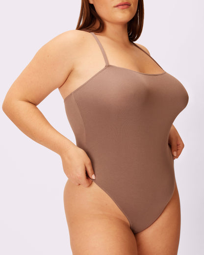 Lush Comfort Cami Bodysuit | Lush Rib | Archive (Truffle)