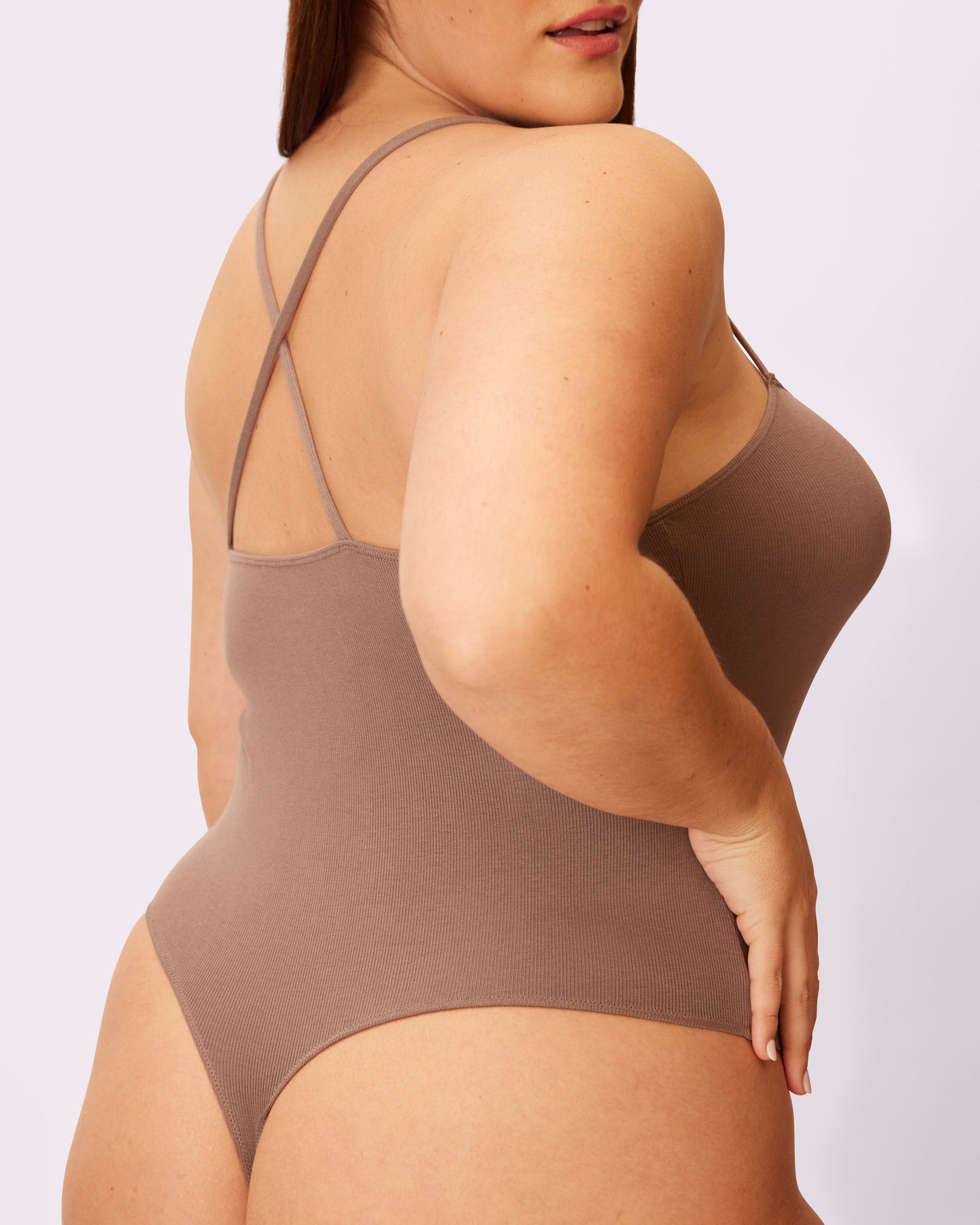 Lush Comfort Cami Bodysuit | Lush Rib | Archive (Truffle)