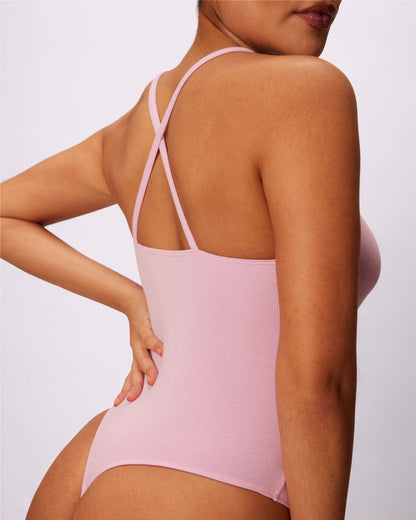 Lush Comfort Cami Bodysuit | Lush Rib | Archive (Cupid)