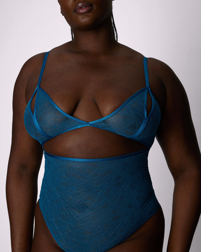 Just a Peek Lace Bodysuit | Silky Lace  | Archive (Mykonos)