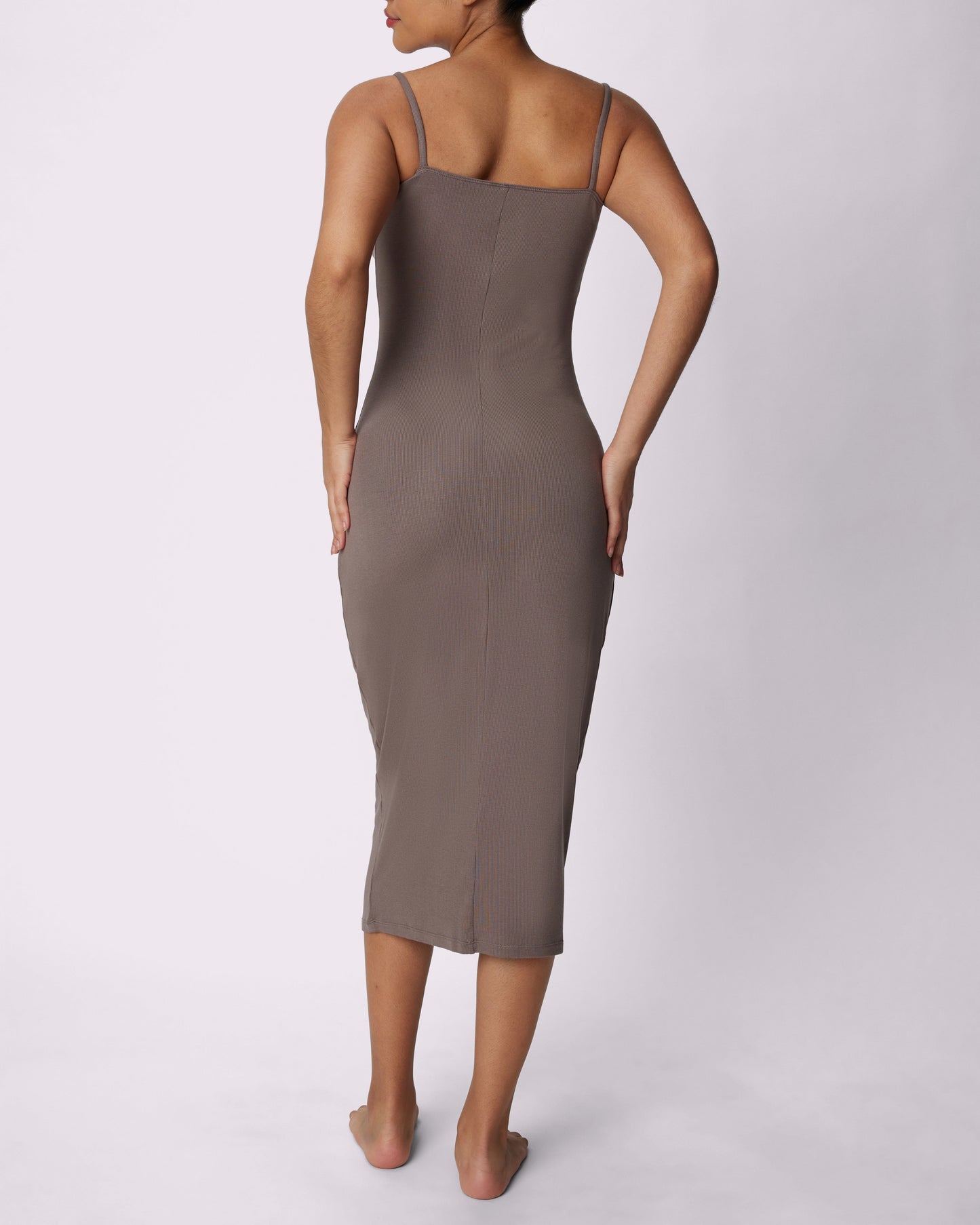 Perfect Rib Dress | Lush Rib | Archive (Truffle)