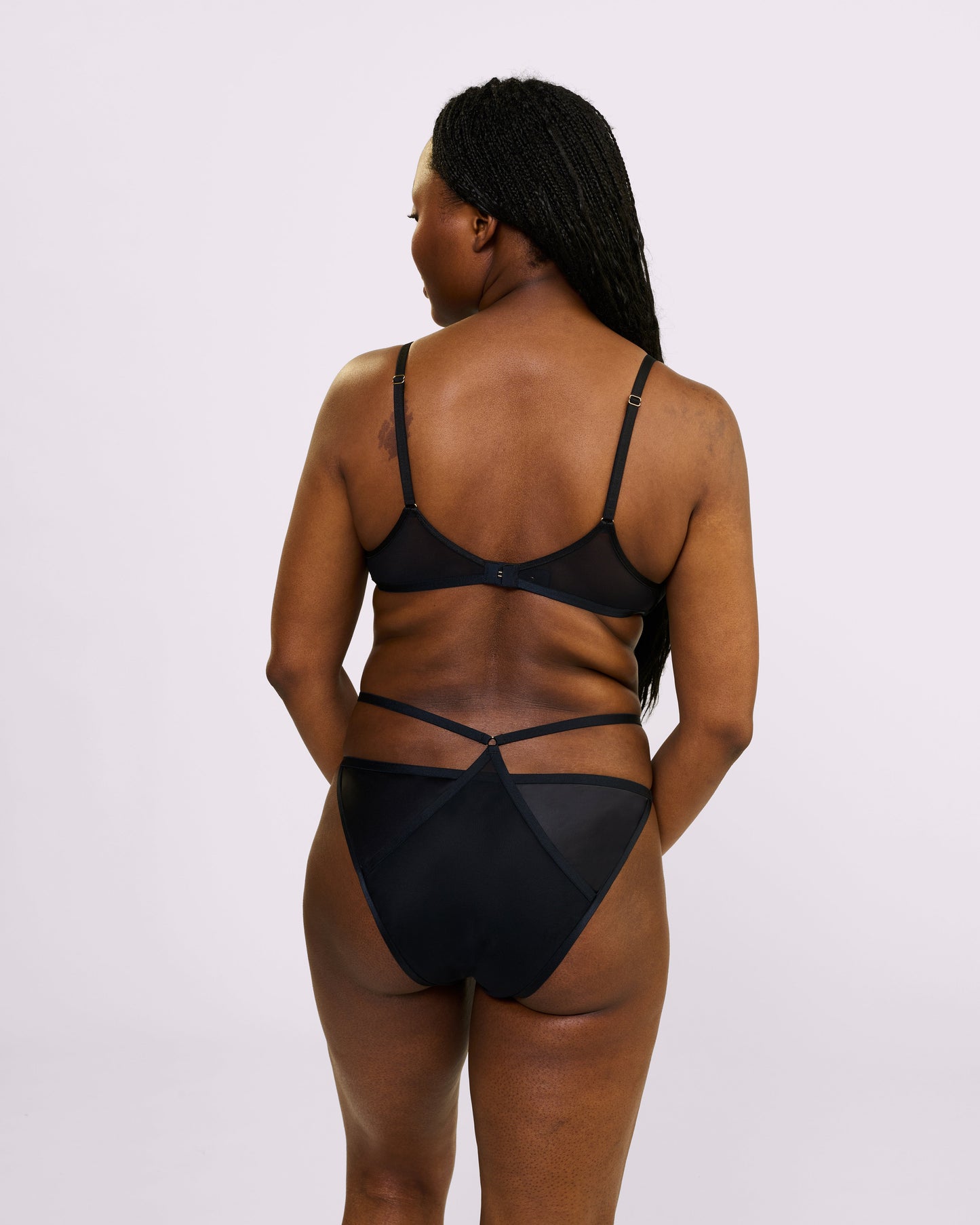 Super Strappy Bralette | Glow Satin (Eightball)