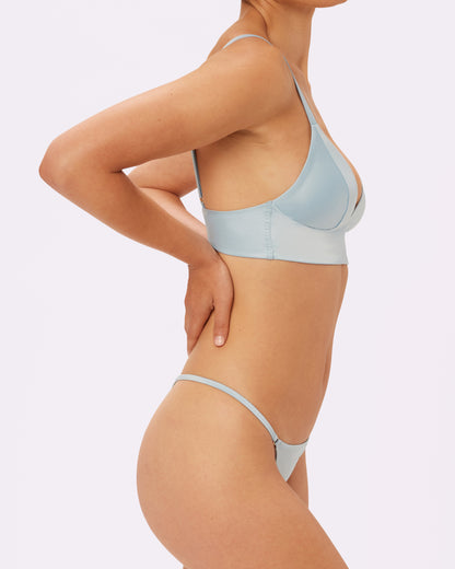 Satin Shine Thong | Glow Satin | Archive (Ethereal)